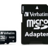 Verbatim Premium microSD/SD - 80MB/s - 16GB
