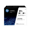 HP 87X - CF287XD 2-Pack - Lasertoner Sort
