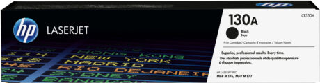 HP 130A - CF350A Black Toner - Lasertoner Sort
