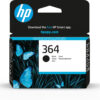 HP 364 - CB316EE Black Ink - Blækpatron Sort
