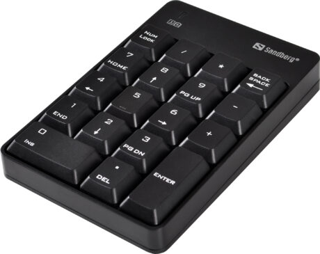 Sandberg Wireless Numeric Keyboard 2 - Numpad - Sort