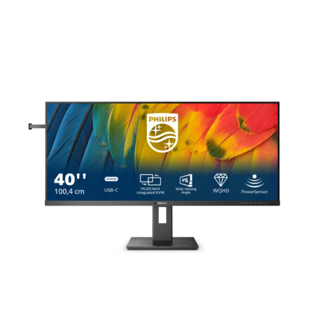 Philips 40" 5000 Series - 3440x1440 - 120Hz - IPS - 100W USB HUB - KVM Switch