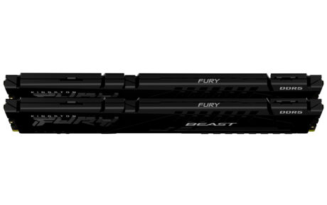 Kingston FURY Beast DDR5-5200 - 16GB - CL40 - Dual Channel (2 pcs) - Intel XMP - Sort