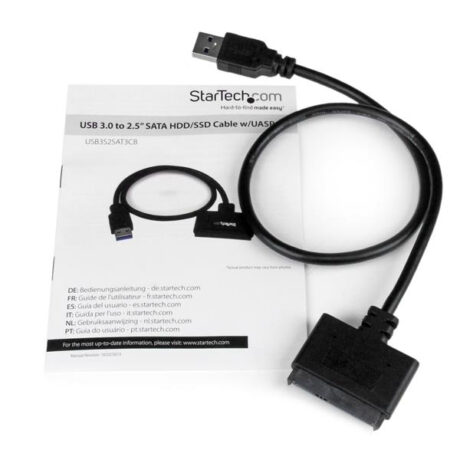 StarTech.com USB 3.0 to 2.5" SATA III Hard Drive Adapter Cable w/ UASP