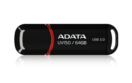 A-Data DashDrive UV128 - Sort - 64GB - USB Stick