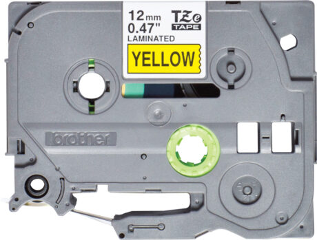 Brother TZe 631S - Black on yellow Roll (1.2 cm x 4 m)