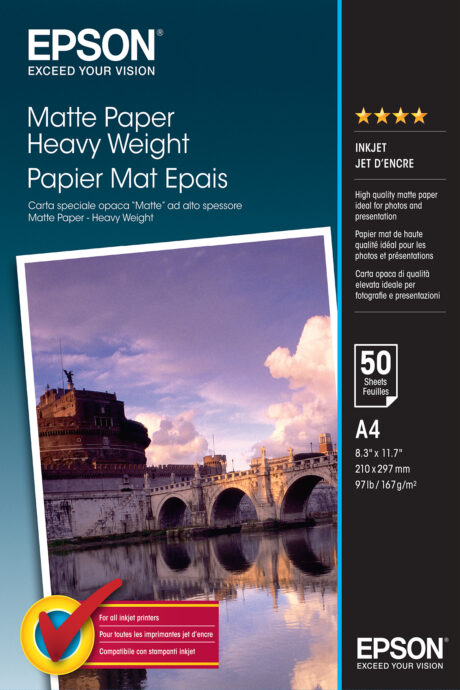 Epson Heavy matted paper