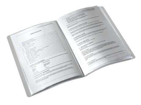 Leitz Displaybog Style PP 20 lommer Satin sort