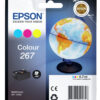 Epson 267 - C13T2670 - (Yellow Magenta Cyan) Ink - Blækpatron Cyan, Magenta, Gul