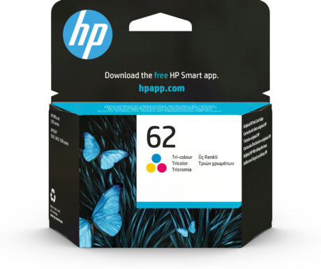 HP 62 - C2P06AE Tri-Color (Cyan Magenta Yellow) - Blækpatron Dye-based tricolor