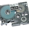 Brother TZe335 12mm (0.47") White on Black Label tape for P-Touch 8m