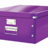 Leitz Opbevaringsboks Click & Store WOW Large Lilla