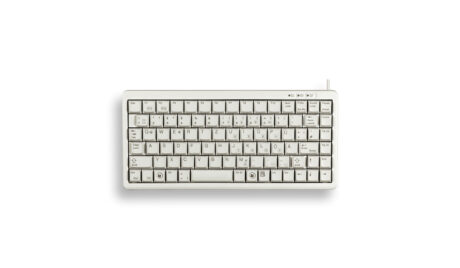 Cherry Compact-Keyboard G84-4100 - Tastatur - Nordisk - Grå