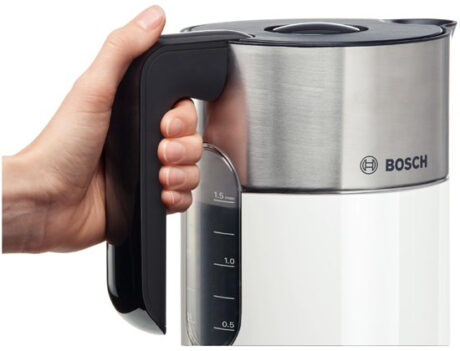 Bosch Elkedel Styline TWK8611P - Hvid/anthracit - 2400 W