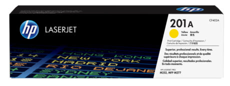 HP 201A - CF402A Yellow Toner - Lasertoner Gul