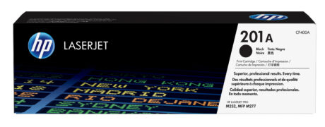 HP 201A - CF400A Black Toner - Lasertoner Sort