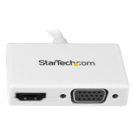 StarTech.com Travel A/V adapter: 2-in-1 Mini DisplayPort to HDMI or VGA converter video transformer