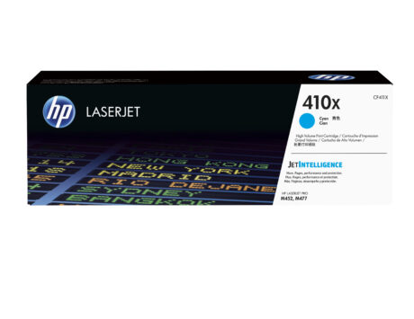 HP 410X - CF411X High Capacity Cyan Toner - Lasertoner Cyan