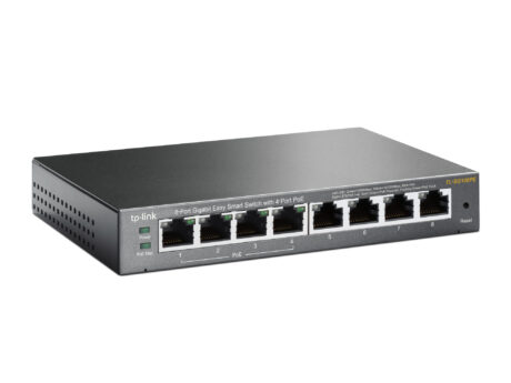 TP-Link TL-SG108PE 8-Port Gigabit Easy Smart Switch with 4-Port PoE