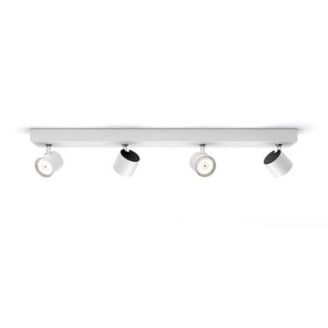 Philips Star spotskinne, LED 4x4,5W, hvid