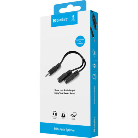 Sandberg Minijack Splitter