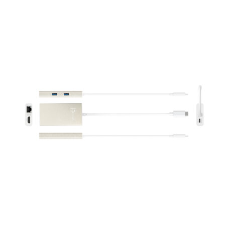 j5create USB-C Multi-Adapter (with Ethernet and 60W PD)