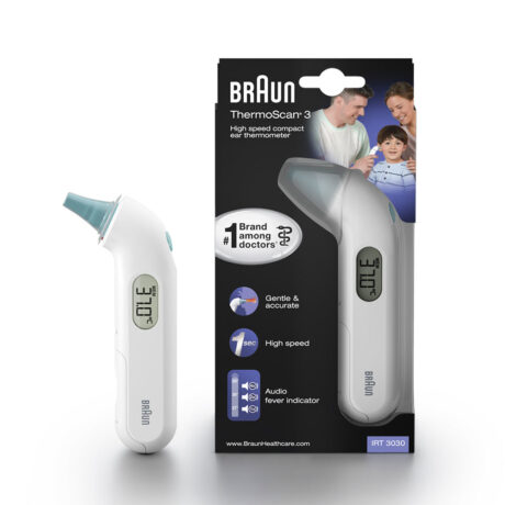 Braun Termometer ThermoScan 3 IRT 3030