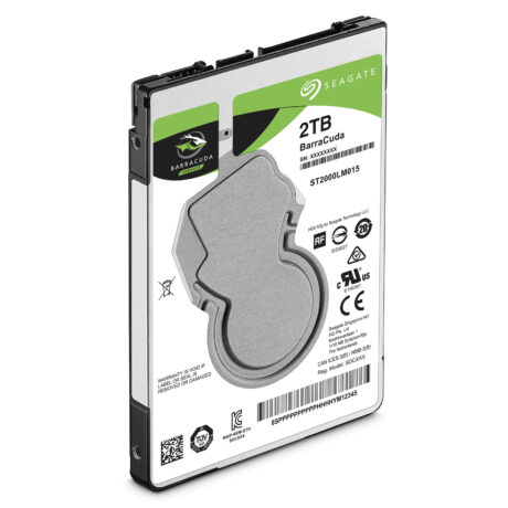 Seagate BarraCuda Pro - 2TB - Harddisk - ST2000LM015 - SATA-600 - 2.5"