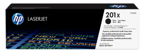 HP 201X - CF400X High Capacity Black Toner - Lasertoner Sort