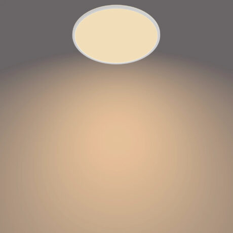 Philips Superslim CL550 loftlampe Ø430 mm LED 22W 2700K SceneSwitch IP20, hvid