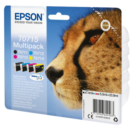 Epson T0715 Multipack - Blækpatron