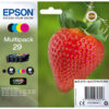 Epson 29 Multipack (Black Yellow Cyan Magenta) Ink - Blækpatron Cyan