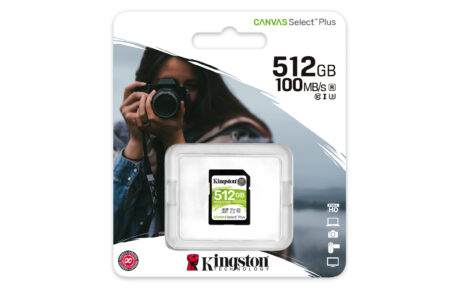 Kingston Canvas Select Plus SD - 100MB/s - 512GB