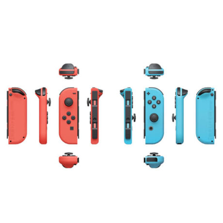Nintendo Joy-Con Controllers (Pair) Neon Blue & Red - Wireless Controller - Switch