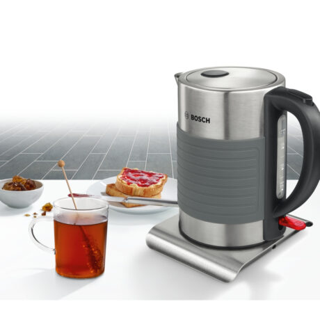 Bosch Elkedel TWK7S05 - Grå/sort - 2200 W