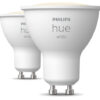 Philips Hue White GU10 Spot - 2-Pak