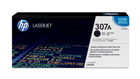 HP 307A - CE740A Black Toner - Lasertoner Sort