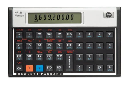 HP 12c Platinum Financial Calculator - F2231AA