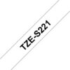 Brother TZES221 - Black On White - Roll (0.9 cm x 8 m)
