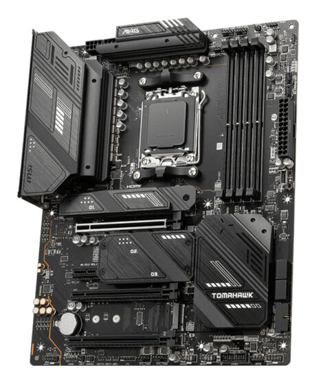 MSI MAG X670E TOMAHAWK WIFI Bundkort - AMD X670E - AMD AM5 socket - DDR5 RAM - ATX