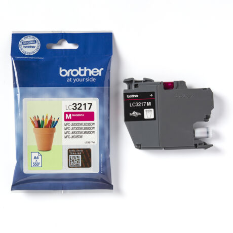 Brother LC3217M - LC 3217M Magenta Ink - Blækpatron Magenta