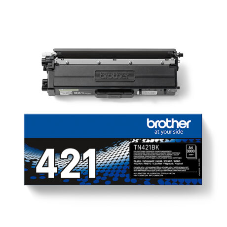 Brother TN421BK - TN 421BK Black Toner - Lasertoner Sort