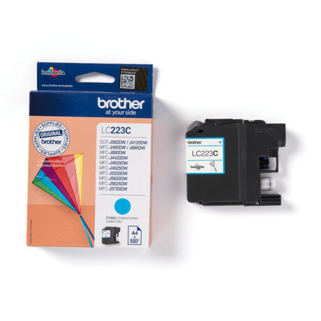 Brother LC223C - LC 223C - Blækpatron Cyan