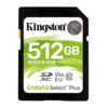 Kingston Canvas Select Plus SD - 100MB/s - 512GB