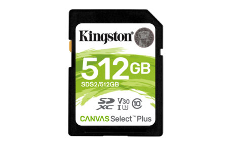 Kingston Canvas Select Plus SD - 100MB/s - 512GB