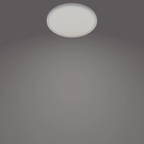 Philips Superslim CL550 loftlampe Ø300 mm LED 18W 4000K SceneSwitch IP20, hvid