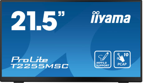 iiyama 21" ProLite T2255MSC-B1 - Touchscreen - 1920x1080 - IPS - Speakers