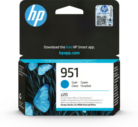 HP 951 - CN050AE Cyan Ink - Blækpatron Cyan