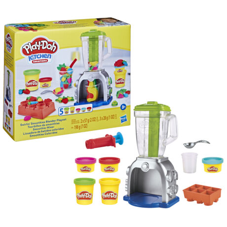 Play-Doh Swirlin Smoothies Blender Playset