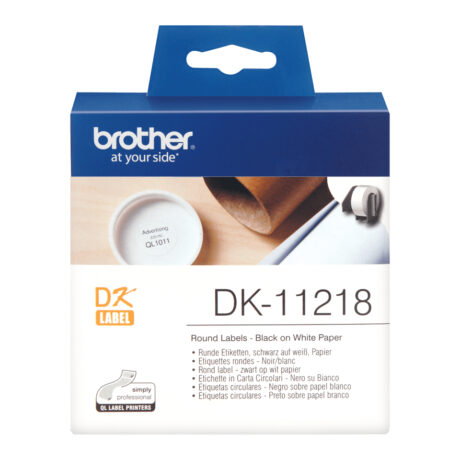 Brother DK11218 - Black on white